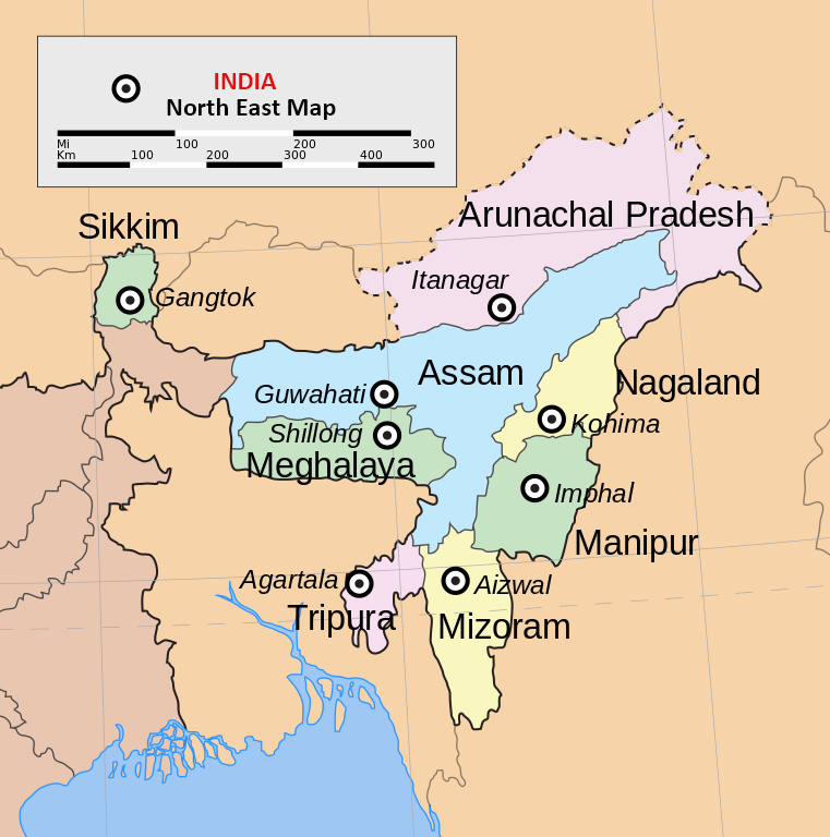 North East Map ne-map